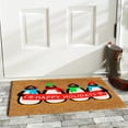 thumbnail image 3 of Calloway Mills Holiday Penguines Outdoor Doormat, 3 of 7