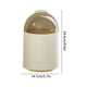 thumbnail image 3 of Mini bote de basura con tapa giratoria y extraíble | Pequeño cubo de basura de plástico para cocina, baño, oficina y escritorio | Cubo de basura compacto para sobremesa y bajo encimera | Blanco o, 3 of 6
