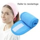 thumbnail image 3 of SPA Diadema Facial Antideslizante Estiramiento Sudor Cabeza Suave Paño de Toal de Felpa para Baño de Piel Yoga Azul Baoblaze diademas faciales, 3 of 8