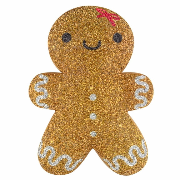 Gingerbread Woman Shaped Pillow