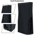 thumbnail image 4 of PINHEN Housse Antipoussière pour PS5, Étui de Protection à Coupe Précise Anti-Rayures, Housse Imperméable pour Console Playstation 5 Édition Numérique et Édition Ultra HD, Noir, 4 of 8