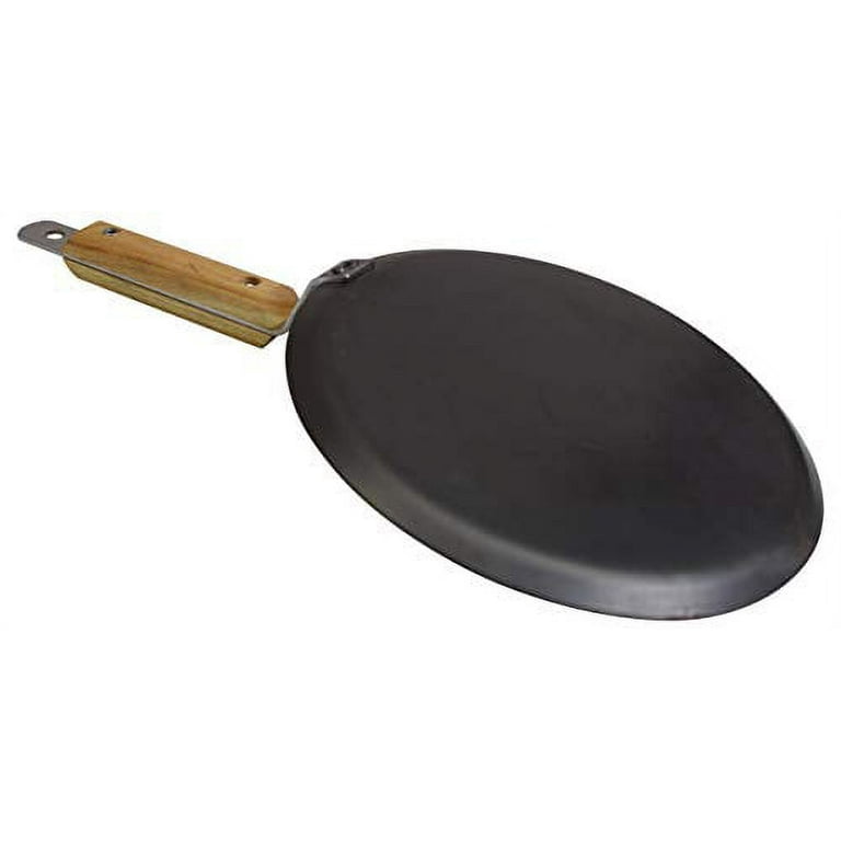 10.75 inch Indian Roti Iron Tawa Taper Border Pan For Chapati Bread Cooking  Utensil