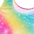 thumbnail image 7 of 2Pcs Gymnastics Leotards Dancewear for Little Girls Toddler Teenager Sleeveless Sparkly Dance Unitard Biketard with Hairband Size 3-12 Years, 7 of 7