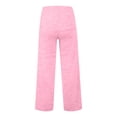 thumbnail image 3 of iHPH7 Pull On Pants for Women Fall Clothes Loose Pants for Women Travel Pants Women Womens Fall Pants Casual Pants for Women Palazzo Pants for Women Pink XL, 3 of 3