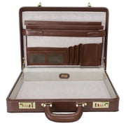 REAGAN | 4.25” Leather Attaché Briefcase