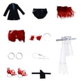 thumbnail image 3 of Disfraz de Cosplay de Schneider con accesorios, pelucas, ropa de fiesta, juego de rol, Halloween, carnaval, traje de demonio para mujer, 3 of 5