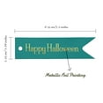 thumbnail image 5 of Inkdotpot Pack Of 50 Real Gold Foil Paper Tags Happy Halloween Halloween Favor Hang Tags, 5 of 6