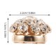 thumbnail image 2 of unbranded 5Ud Cubiertas De Botones Clip-on Doradas Con Floral Y Para Trajes, 2 of 6