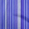 thumbnail image 1 of oneOone Cotton Poplin Medium Blue Fabric Stripe & Sewing Fabric By The Yard Printed Diy Clothing Sewing Supplies 56 Inch Wide, 1 of 4