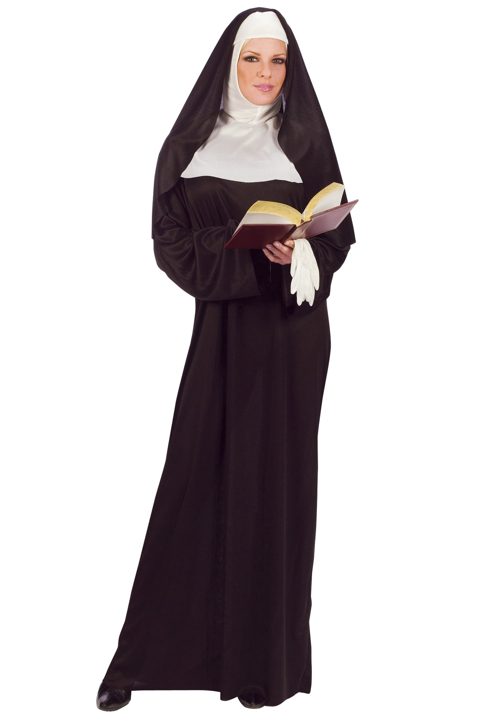 Mother Superior Nun Costume Standard Black 