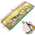 thumbnail image 2 of Dreamtimes Funny Easter Eggs Hallway Runner Rug 2'x6' Kitchen Rug with Rubber Backing Spring Bunny Wood Non Slip Entryway Rug Runner Washable Soft Area Rug for Hallway Bedroom Kitchen Decor, 2 of 6
