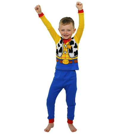 Toy Story Woody Toddler Boys Costume Style Pajamas Set 21TS028ELL