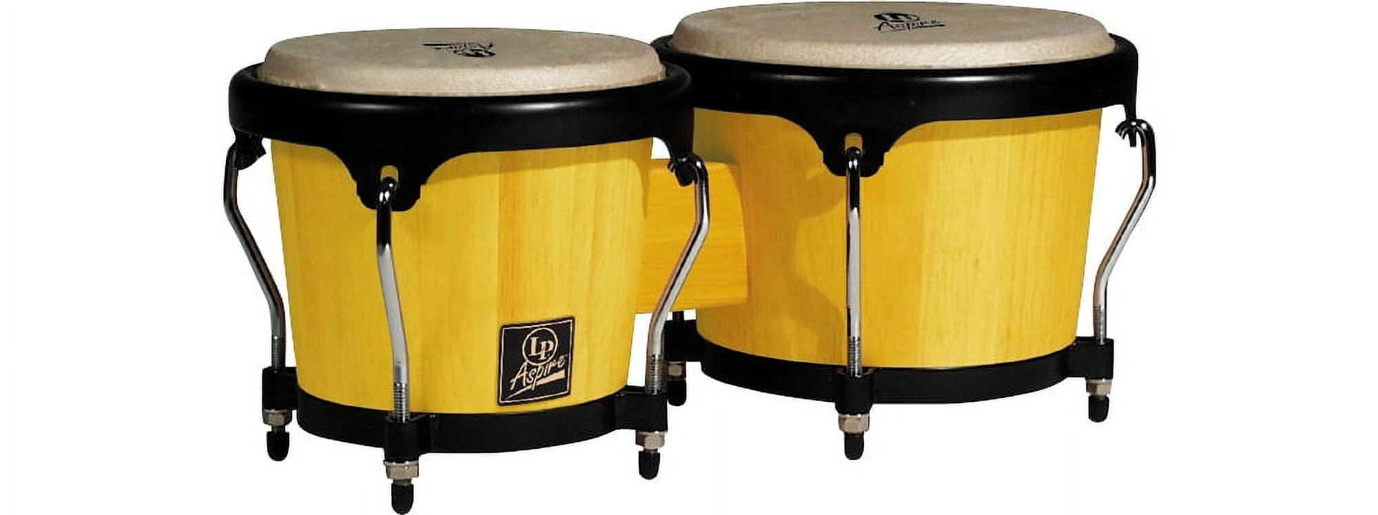 LP エルピー ボンゴ Aspire Wood Bongos LPA-601AW Latin Percussion LPA601AW Aspire Combo Bongos, Light Wood