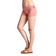 thumbnail image 1 of Essential Basic Junior Women Fold Over Low Rise Short Cotton Spandex Yoga Dance, 1 of 7