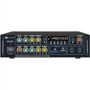Karaoke Mini 2x125 Watt Professional System with USB/SD and Two RCA Inputs - KAP-250