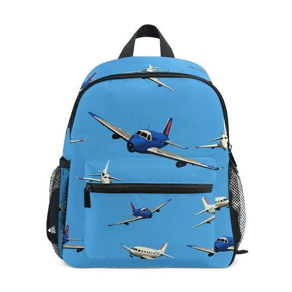 ALAZA Airplanes Flying School Backpack Small Bookbag Mini Bags