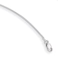 thumbnail image 3 of Auriga 925 Sterling Silver 1.3 mm Rhodium-Plated Diamond Anchor Necklace for Women 20", 3 of 5