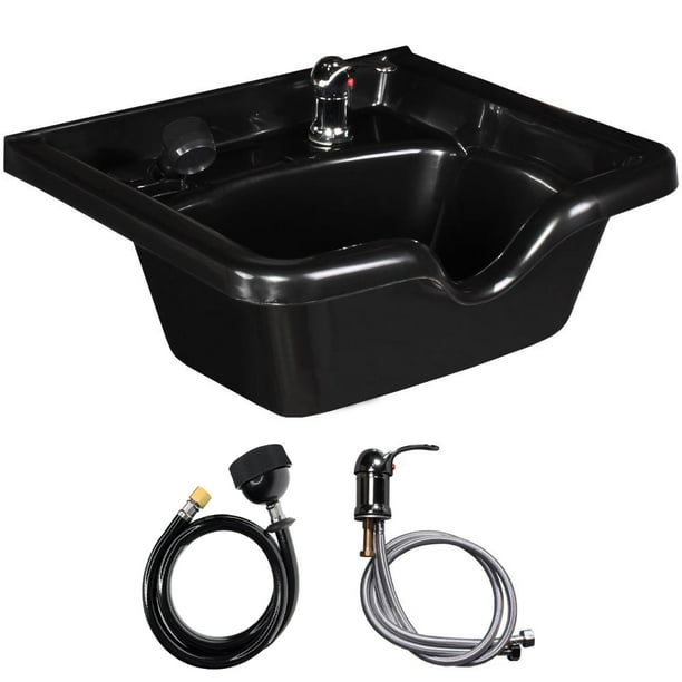 Beauty Salon Shampoo ABS Plastic Bowl Sink w/ Fixtures ABS01 Walmart