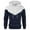 White, variant on Sports Hoodies for Men Casual Athletic Workout Sweatshirt Fall Fashion Long Sleeve Sweatshirts, Size 3XL