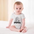 thumbnail image 2 of I Really Love My Daddy - Baby Clothes - Funny Newborn Bodysuit Outfits for Boys And Girls White-style-1 9months, 2 of 7