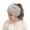 White, variant on Aoochasliy Winter Hats Clothes Autumn and Winter Knitted Headband Horsetail Hat Wool Headband Pullover Hat