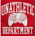 thumbnail image 2 of Unathletic Department Video Game Nerd Hoodie Sweatshirt Women Men Brisco Brands M, 2 of 6