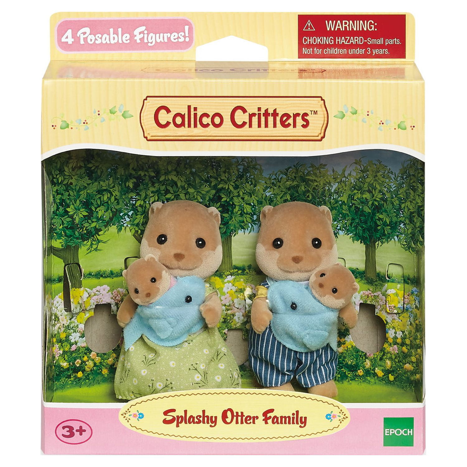 Calico critters sale sea otter family