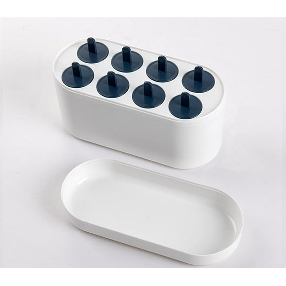 1pcs Ice Cream Popsicle Molds Creative Homemade Easy Silicone Popsicle Molds Reusable with Cream Popsicle Recipe for DIY
