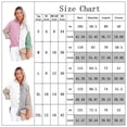 thumbnail image 2 of Powerdelux Womens Corduroy Shirts Color Block Casual Long Sleeve Button Down Blouses Tops, 2 of 4