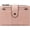 Light Pink, variant on Small Womens Wallet Compact Leather RFID Blocking Zipper Coin Pocket Card Holder Bifold Ladies Purse with ID Window