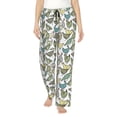 thumbnail image 2 of Goofa Funny Chicken Printed Soft Pajama Pants for Women, Wide Leg Comfy Casual Lounge Yoga Pants-, 2 of 9