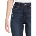 thumbnail image 3 of Time and Tru Women's High Rise Straight Crop Jean, 3 of 6