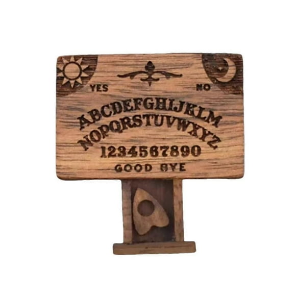 Miniature Spirit Board with Drawer, Ouija Board Home Decorations, Miniature