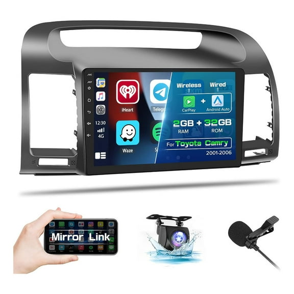 Stereo for Toyota Camry 2001-2006 Android Carplay 2 32G