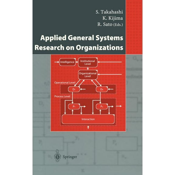 Applied General Systems Research on Organizations, (Hardcover)
