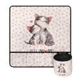 thumbnail image 2 of HELLHERO with Storage Cylinder Sewing Machine Mat Dustproof Mat Waterproof Fabric Polyester for Most Sewing Machine Table, Thanksgiving Day, 2 of 5