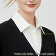 thumbnail image 5 of LoudSung Fake Collar Detachable Half Shirt Blouse False Collar Elegant Dickey Office Collar Design for Women Girls, 5 of 7