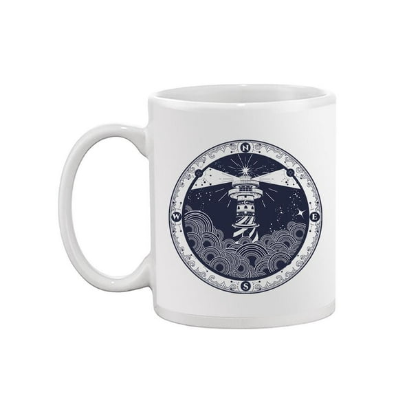 Lighthouse Compass Mug  -Image by Shutterstock,
