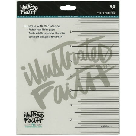 Bella Blvd Illustrated Faith Illustrated Faith You Rule Bible Mat