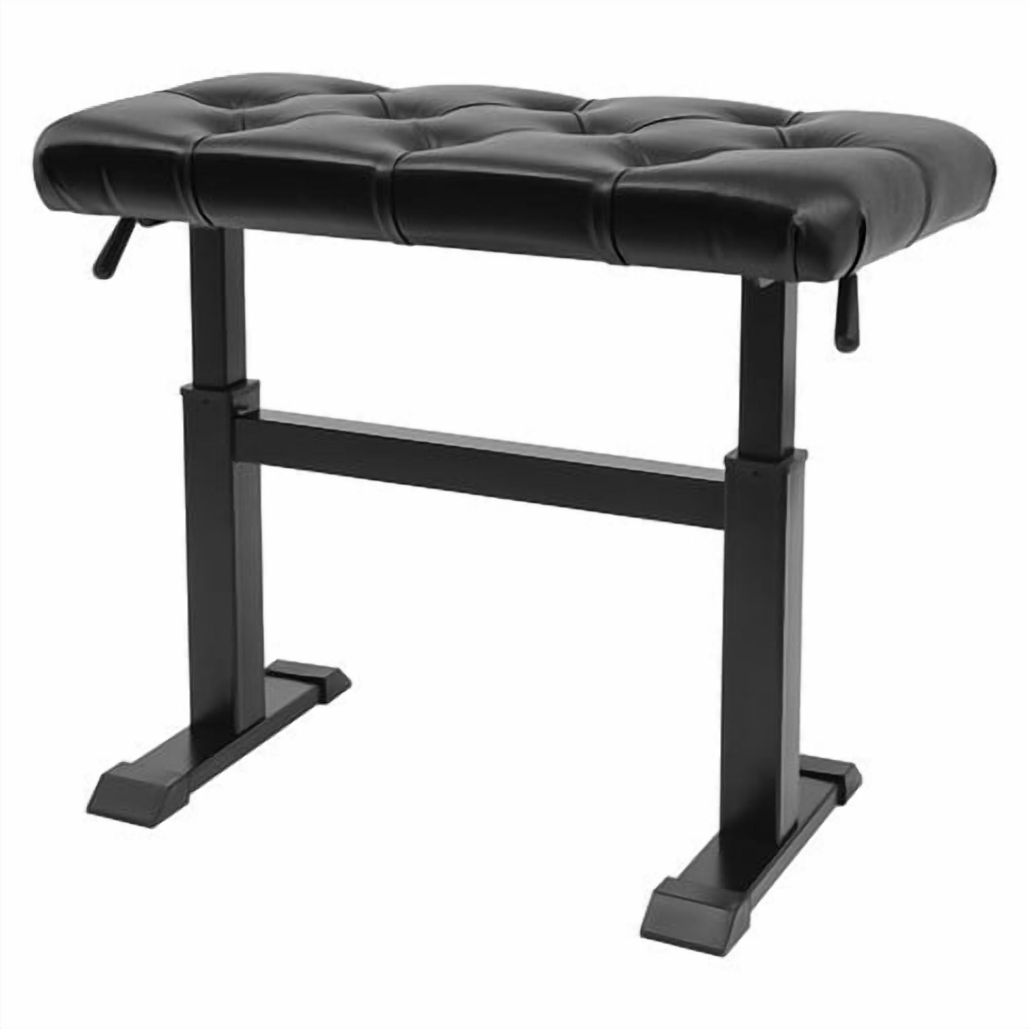 Heavy Duty Height Adjustable Piano Bench, Hydraulic Lifting Keyboard Bench