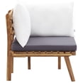 thumbnail image 6 of vidaXL 6 Piece Patio Lounge Set Solid Wood Acacia, 6 of 12