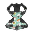 thumbnail image 4 of Junzan Kawaii Sushi Pattern Dog Harness - Lightweight,Soft,Adjustable Small Harness And Leash Set-Large, 4 of 9