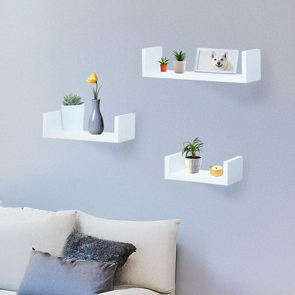3-Pc. Floating Wood Shelves