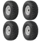 thumbnail image 1 of 4 Uds neumáticos de goma para rocas neumáticos de rueda 1:10 coche trepador de control remoto para Hsp/Tamiya/Axial SCX10 D90White, 1 of 8