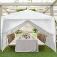 thumbnail image 3 of Zimtown 10' x 20' Party Tent Wedding Canopy Gazebo Wedding Tent Pavilion w/6 Sides 2 Doors, 3 of 8