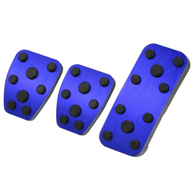 Cubierta de pedal de acelerador y freno Unique Bargains Kit azul para Subaru