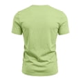 thumbnail image 4 of LIaqionyy Men's Short Sleeve Casual Basic Fashion V Neck Tee Shirts Summer Lightweight Solid Color Tops, 4 of 6