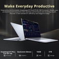 thumbnail image 3 of Dell Inspiron 14 Plus 14" 2.5K Touchscreen Laptop, Snapdragon X Plus X1P-64, 16GB LPDDR5X, 2TB Storage(1TB SSD+1TB Docking Station Set), Backlit Keyboard, Fingerprint Reader, Win11 Pro, Blue, 3 of 9