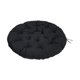 thumbnail image 5 of Cojín de silla colgante tipo cesta con forma de huevo, acolchado, de repuesto, resistente al agua Negro, 5 of 8