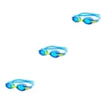 thumbnail image 3 of Toystoory Cómodas gafas de natación de silicona para niños: antideslizantes y antiroturas para varias ocasiones Óptico plano azul amarillo Type1 NO1, 3 of 6